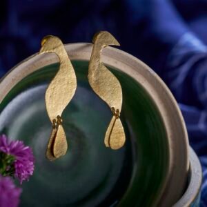 Earrings bird design