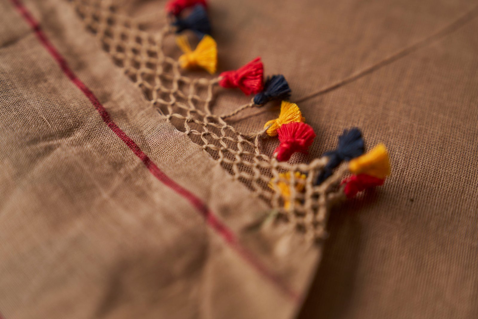 Chikuf Flower Cotton Handloom Jamdani - Image 5